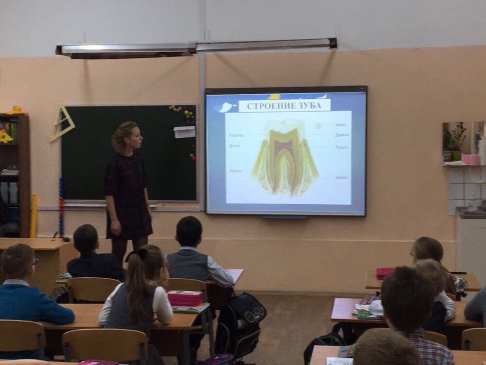 Урок гигиены в школе  №719