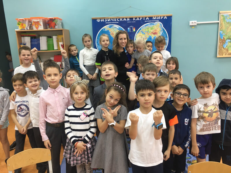 Урок гигиены в Екатерининском лицее