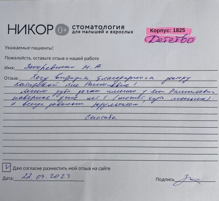 Загоревская М.А.