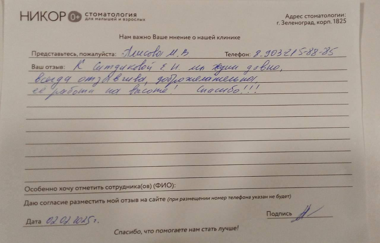 Алисова М.В.