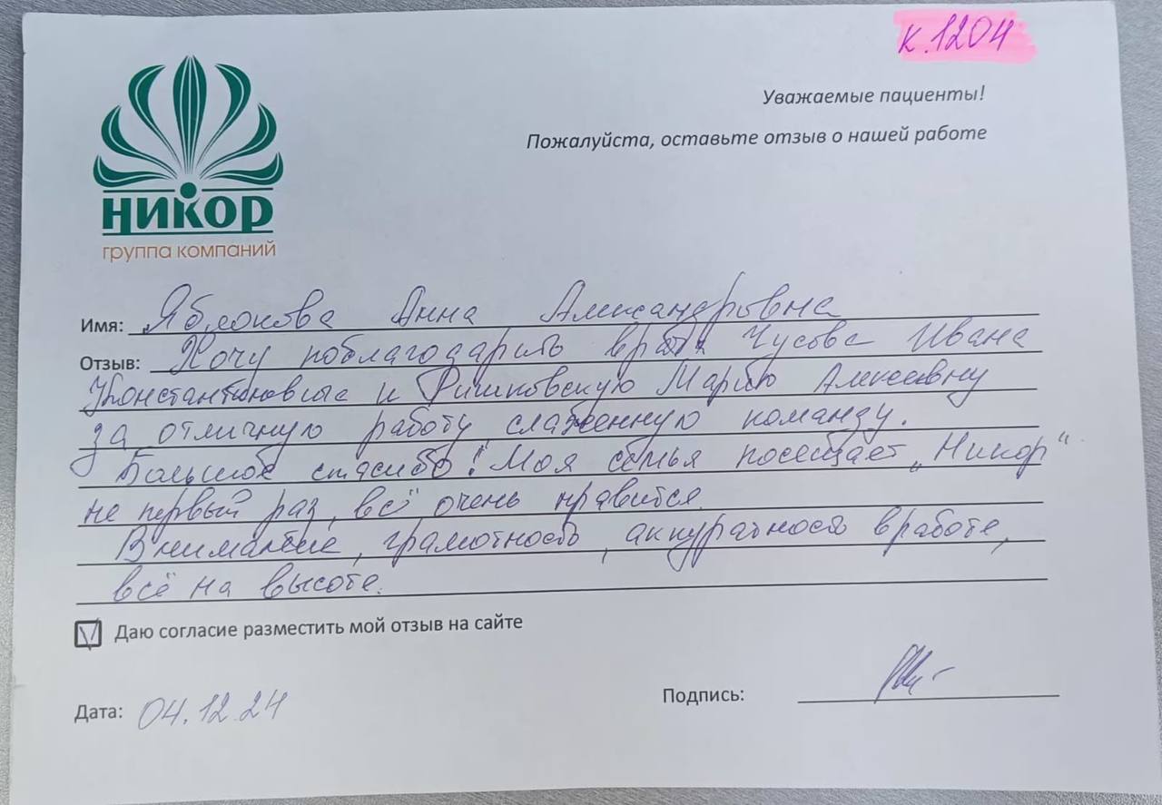 Яблокова Анна Александровна